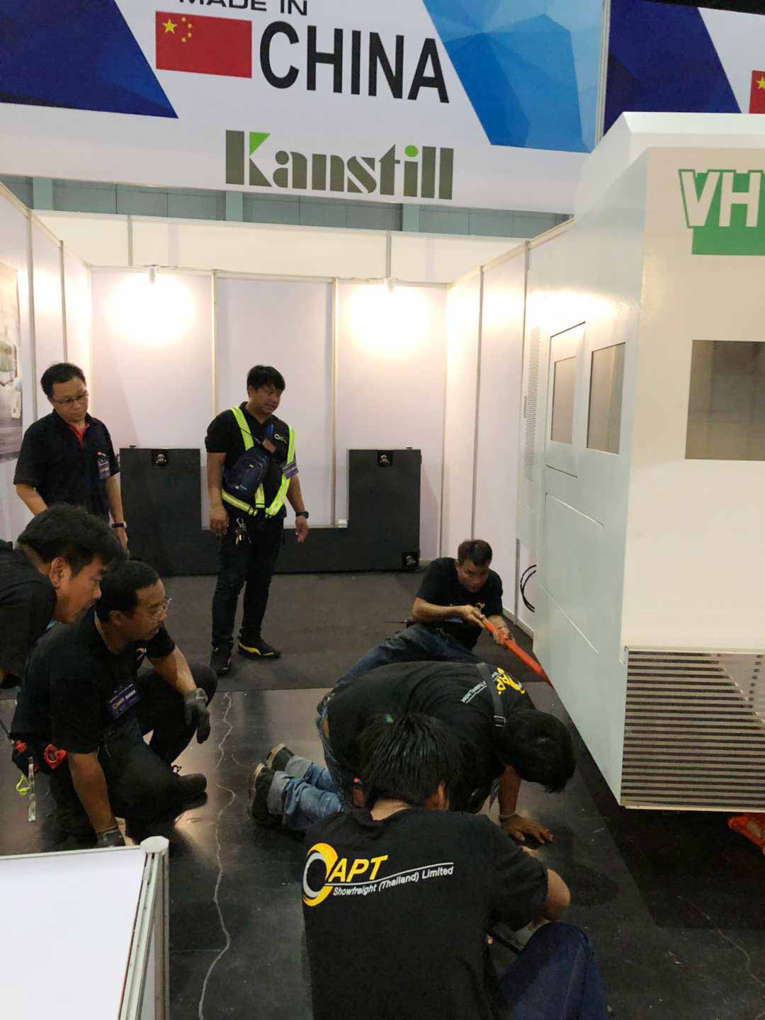 參加在泰國曼谷舉辦的泰國國際機械工業和分包展覽會